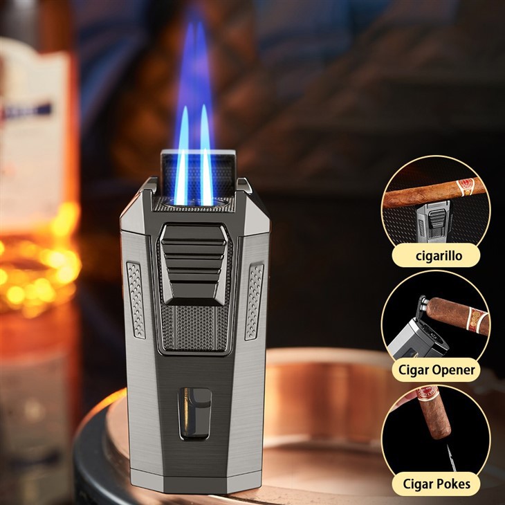 Double Jet Flame Torch Lighter